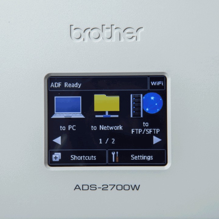 Produktbild Brother Ads-2700w (WLAN, LAN, USB)