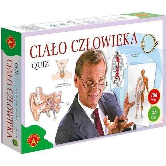 Alexander Gioco Alexandro Quiz Sul Corpo Umano - 0582 (Polacco, 2 - 3 Giocatori)