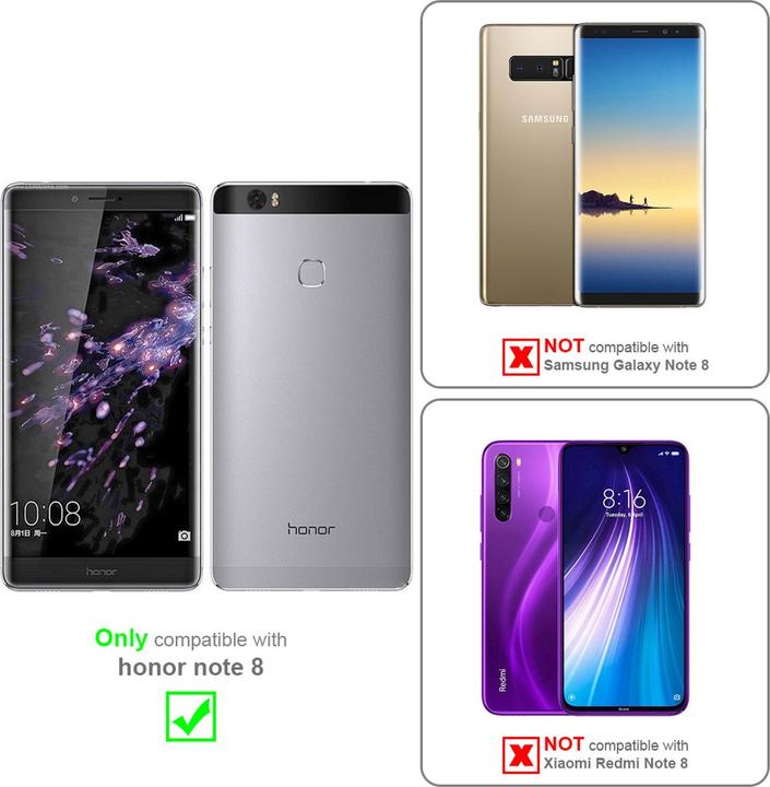 Immagine prodotto Cadorabo Vetro di protezione del display a schermo intero (1 Pezzo/i, Nota 8 dell'onore)