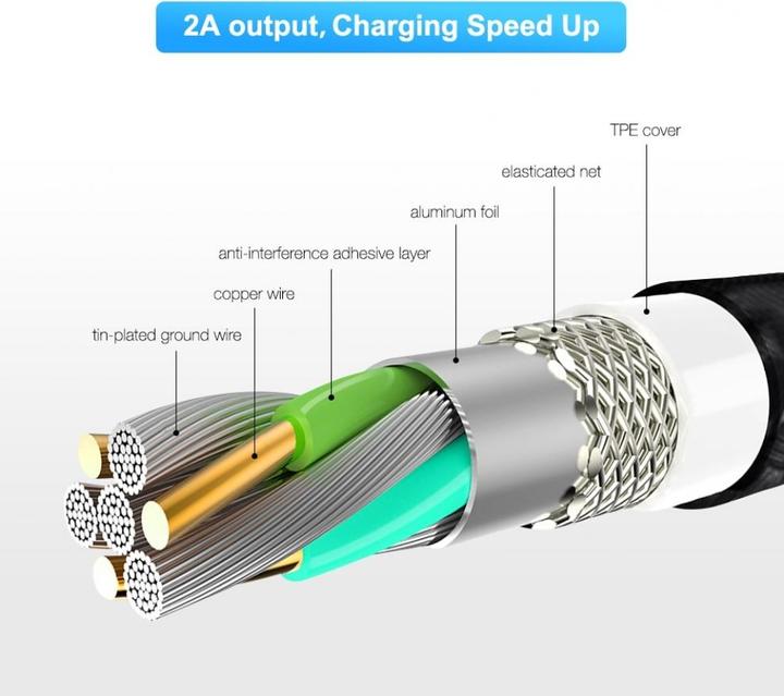 Produktbild Floveme Insnap MicroUSB Ladekabel mit magnetischem Stecker (USB 1.0)