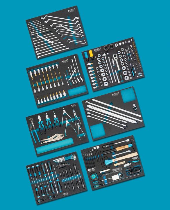 Image du produit HAZET Assortiment de base pour VW, AUDI 0-2500-163/242 ∙ Nombre d'outils : 242