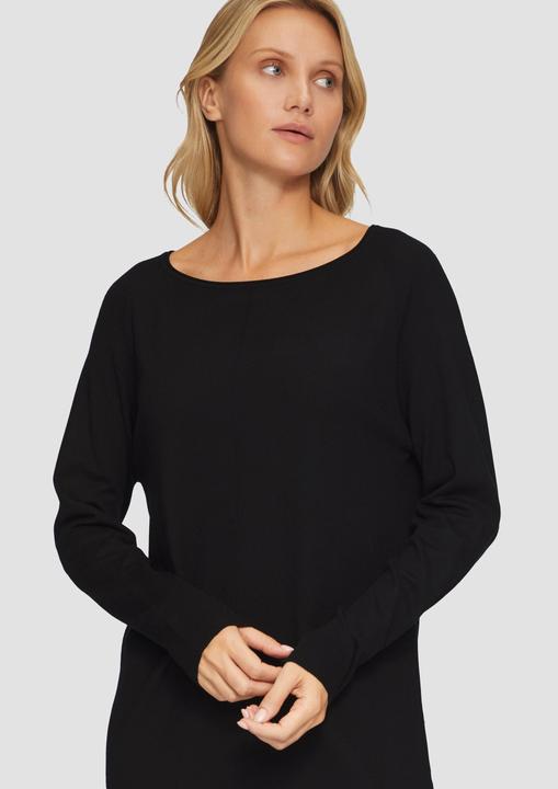 Produktbild s.Oliver Kleid Feinstrickkleid mit U-Boot-Ausschnitt (34)