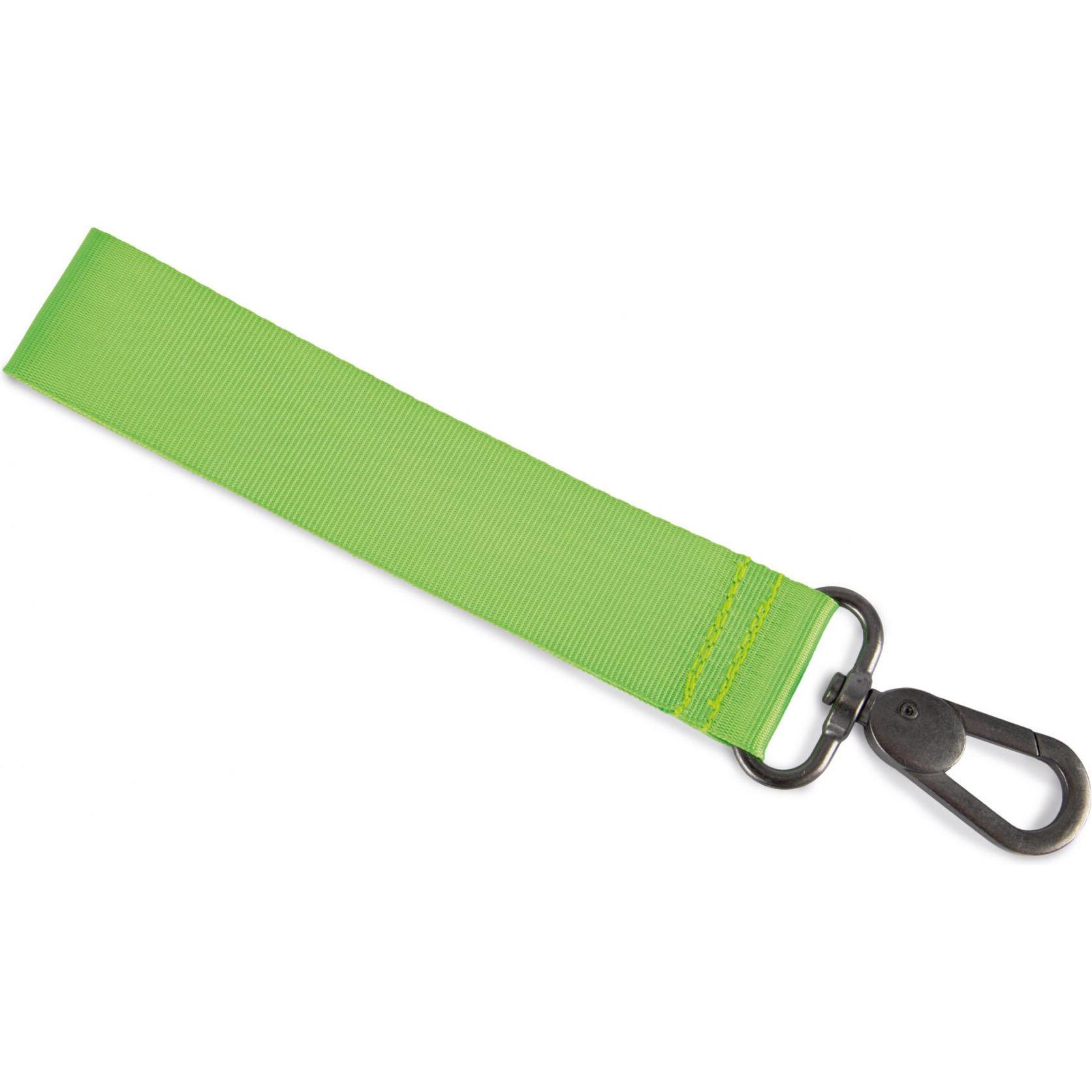 Kimood, Schlüsselanhänger, Hakenband zur Personalisierung, Grün