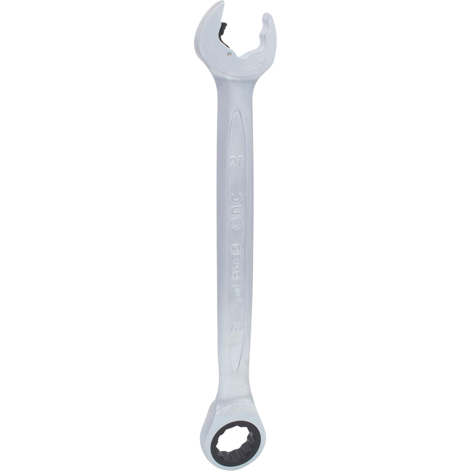 KS Tools, Schraubenschlüssel, DUO GEARplus Ringmaulschlüssel (27 mm)