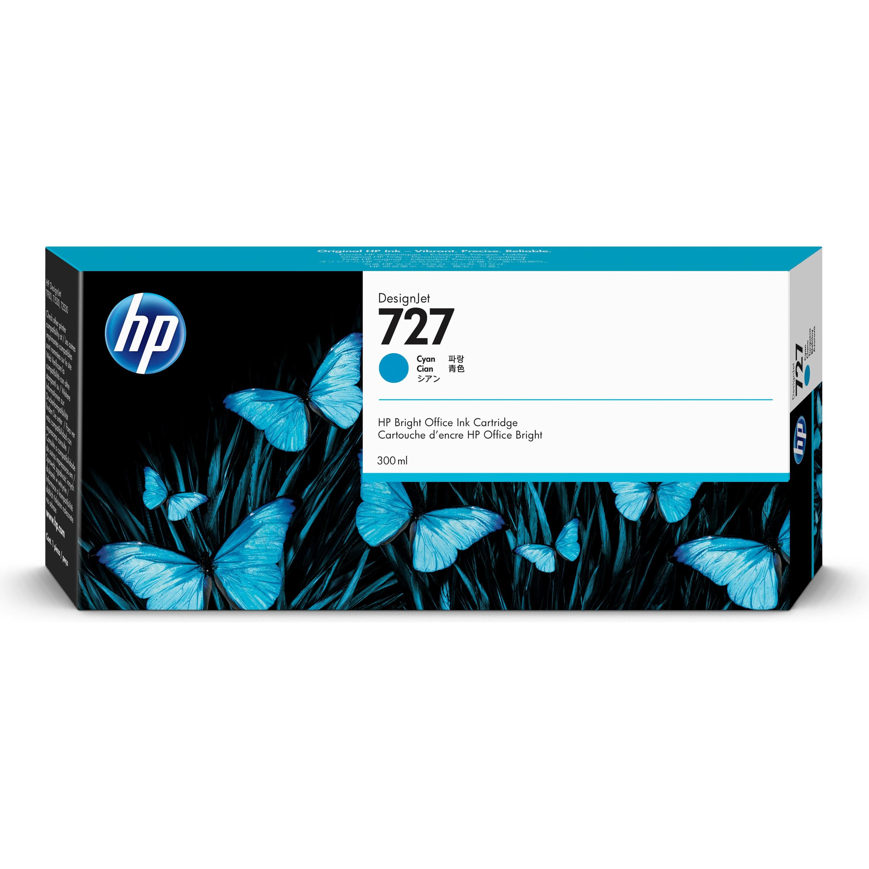 HP, Druckerpatrone, 727 (C)