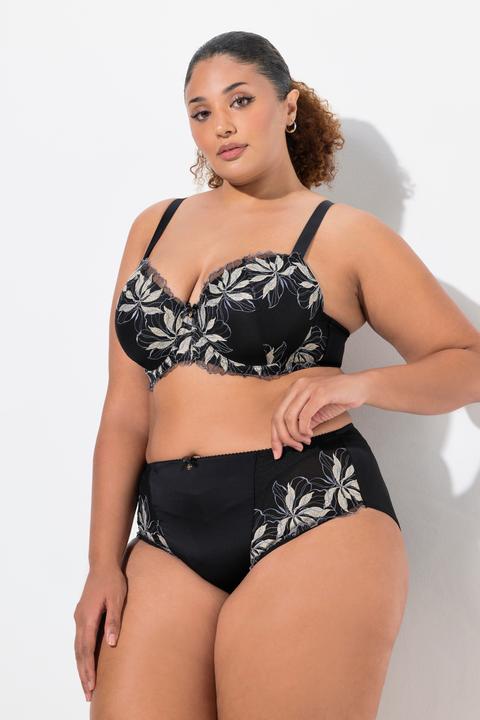 Immagine prodotto TruYou Slip midi con ricamo floreale e microfibra (42, 44)