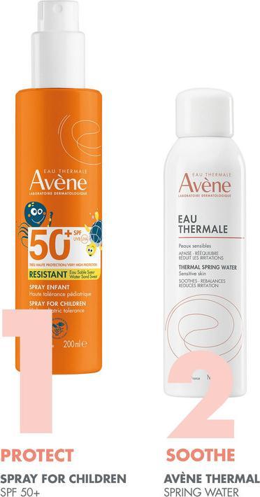 Actual product image Avène Kinder Sonnenspray (Sun spray, SPF 50+, 200 ml)