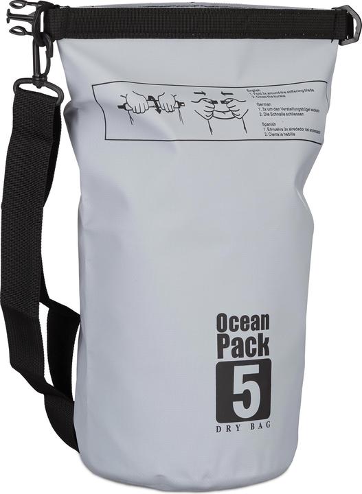 Image du produit Relaxdays Sac étanche Ocean Pack 5 litres (5 l)