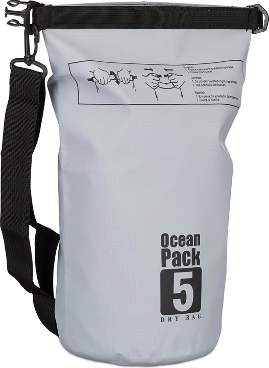 Actual product image Relaxdays Waterproof 5L Dry Bag (5 l)