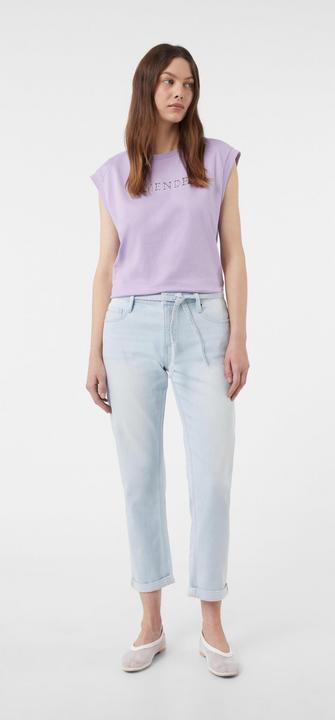 Actual product image Comma Jeans-Hose Boyfriend-Jeans im Relaxed Fit mit Bindegürtel (44)