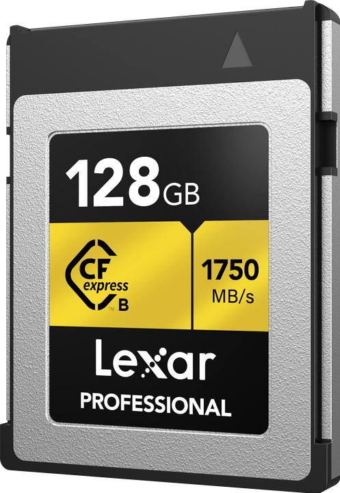 Produktbild Lexar Professional Gold Series 2.0 (128 GB, CFexpress Typ B, UHS-I)