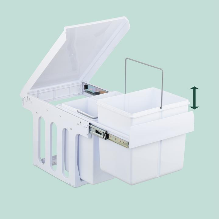 Image du produit Relaxdays Poubelle-encastrable-cuisine (30 l)