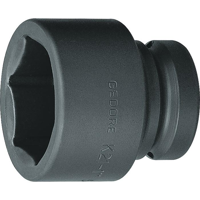 Thumbnail - Gedore, Steckschlüssel + Stecknuss, K 21 80 Kraftschraubereinsatz 1" 6-kant 80 mm (80 mm)