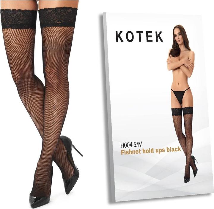 Produktbild Kotek KO H004 fishnet hold ups black S/M (S, M)