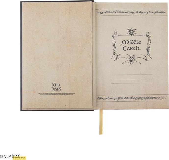 Produktbild Cinereplicas Herr der Ringe Notizbuch Map of Middle Earth