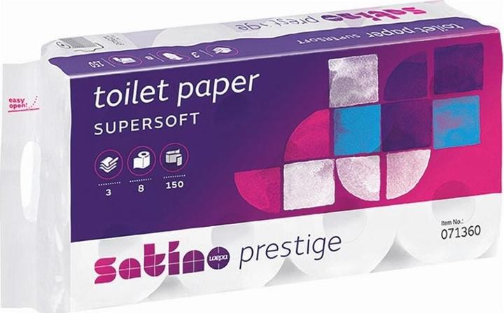 Wepa Toilettenpapier Prestige 2010.10371 150 Coupons, 8 Rollen (150 x)