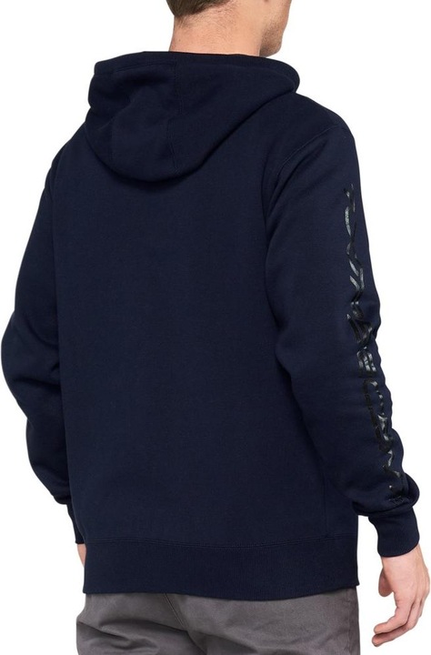 Produktbild 100% Syndicate Kapuzenjacke mit Reissverschluss, Grösse M, Marineblau/Schwarz (M)