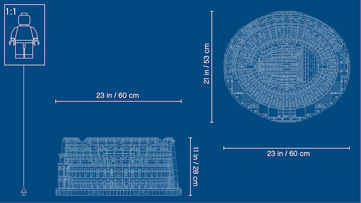 Image du produit LEGO Le Colisée (10276, LEGO Creator Expert, LEGO difficiles à trouver)
