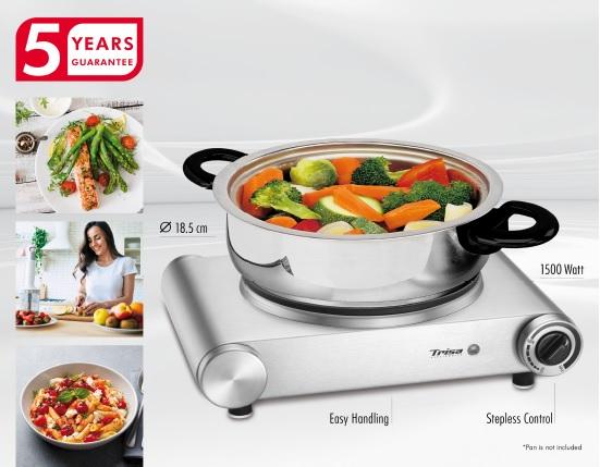 Produktbild Trisa 1er Kochplatte "Just cook"
