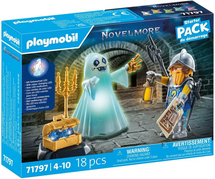 Actual product image Playmobil Castle ghost and knight (71797, Playmobil Novelmore)