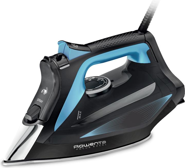 Rowenta DW5310 Steam iron Microsteam 400 HD Laser 2700 W Black, Blue (2700 W, 180 g/min)