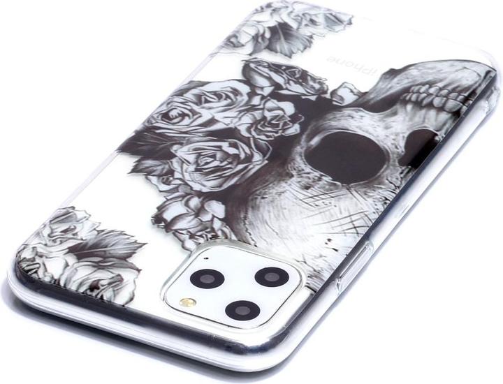 Image du produit Ueli Express iPhone 11 Pro Coque Super Slim en caoutchouc TPU Tête de mort (Apple iPhone 11 Pro)