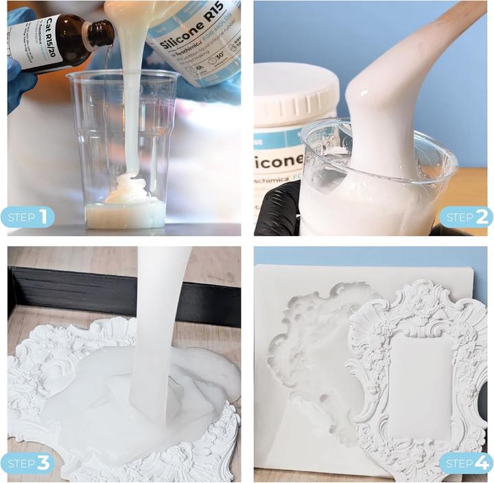 Image du produit Reschimica 5 kg de caoutchouc de silicone