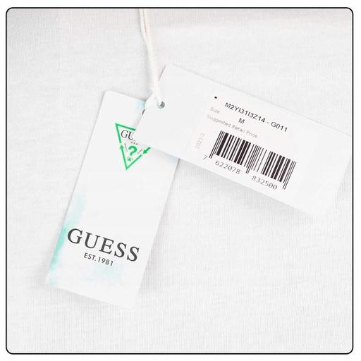 Actual product image Guess ong seeve round neck t-shirt origina ogo (L)