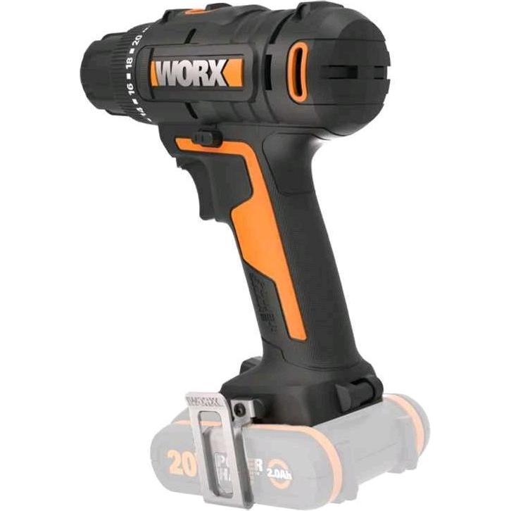 Thumbnail - Worx, Bohrmaschine + Akkuschrauber, Wiertarko-wkrętarka Wkrętarka WX100.9 30Nm 20V (Batteriebetrieb)