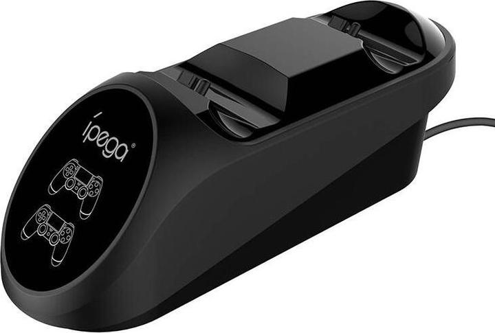 iPega Dual Docking Station PG-9180 for PS4 Gaming Controller (black) (PS4)