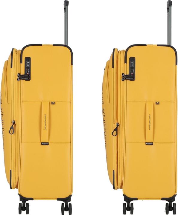 Produktbild Mandarina Duck Eco Coated 4 Rollen Trolley L 78 cm mit Dehnfalte (103.50 l)