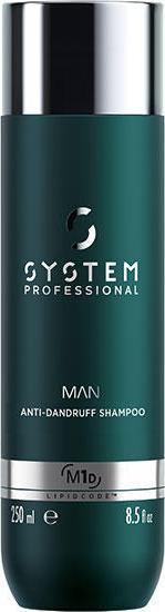 Produktbild System Professional Mann Anti-Schuppen Shampoo M1D 250ml (250 ml, Flüssiges Shampoo)