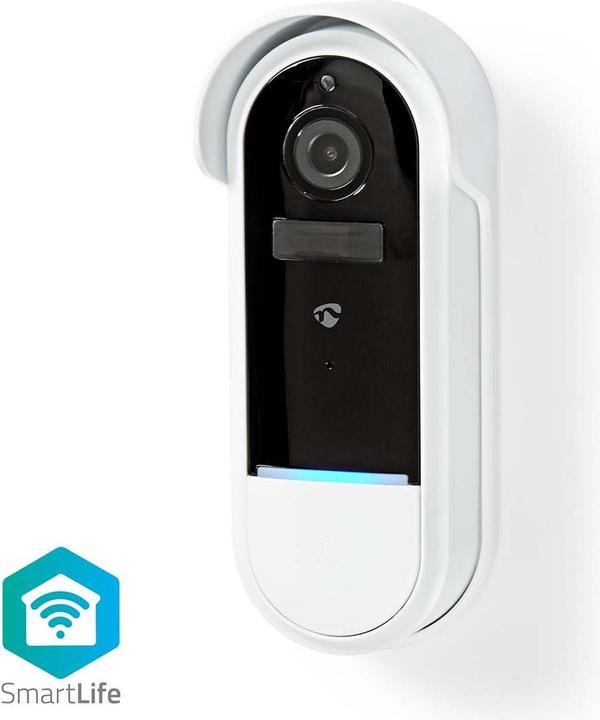 Actual product image Nedis Smartlife Video Doorphone Wi-Fi Battery Powered AndroidT / IOS Full HD 1080p Cloud / m (Wi-Fi)