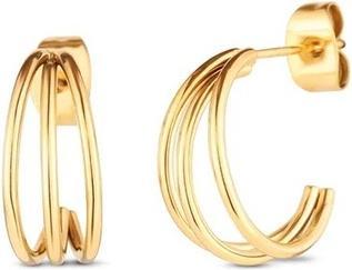 Immagine prodotto Vuch Elegant Hoop Earrings Made Of Gold-Plated Steel Elegy Gold