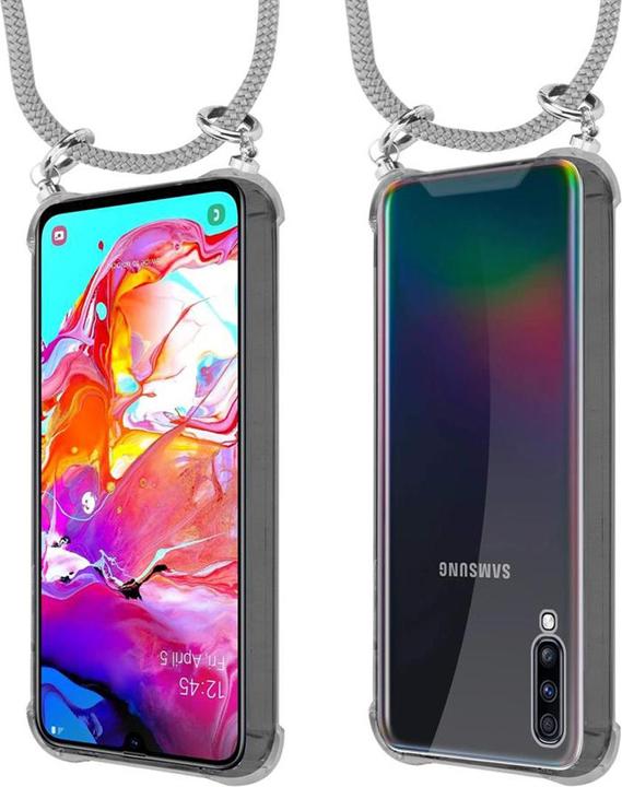 Produktbild Cadorabo TPU Handy Kette SILBER Cover