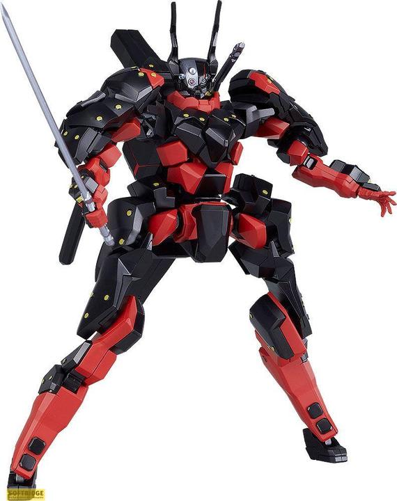 Actual product image Good Smile Company Kuromukuro figurine Moderoid Plastic Model Kit Kuromukuro 15 cm