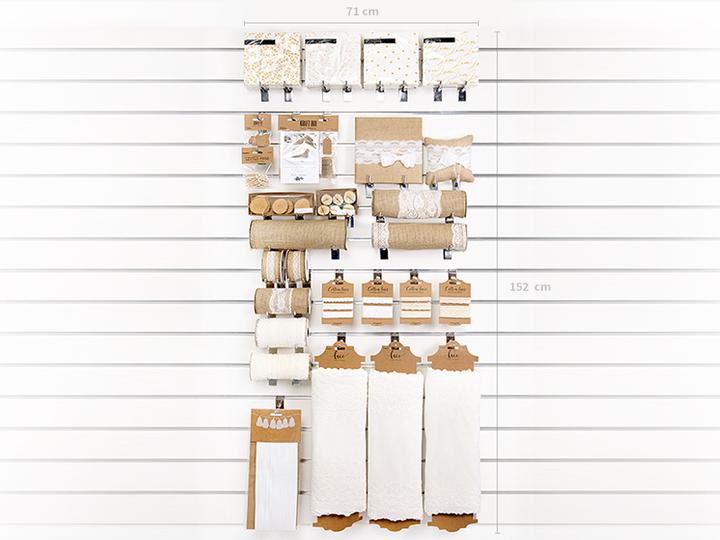 Produktbild Partydeco Tischkarte Holzscheibe Ø 4.5-6.5 cm, H: 1 cm, 6 Stück, braun