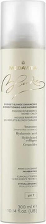 Actual product image Medavita sunset blonde conditioning mousse 300ml (300 ml)