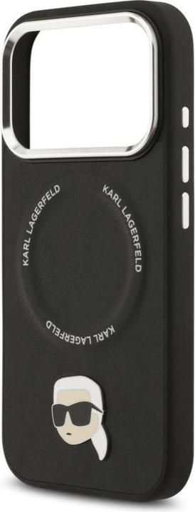 Produktbild Karl Lagerfeld - Leather MagSafe - iPhone 17 Pro - Black (Apple iPhone 17 Pro)