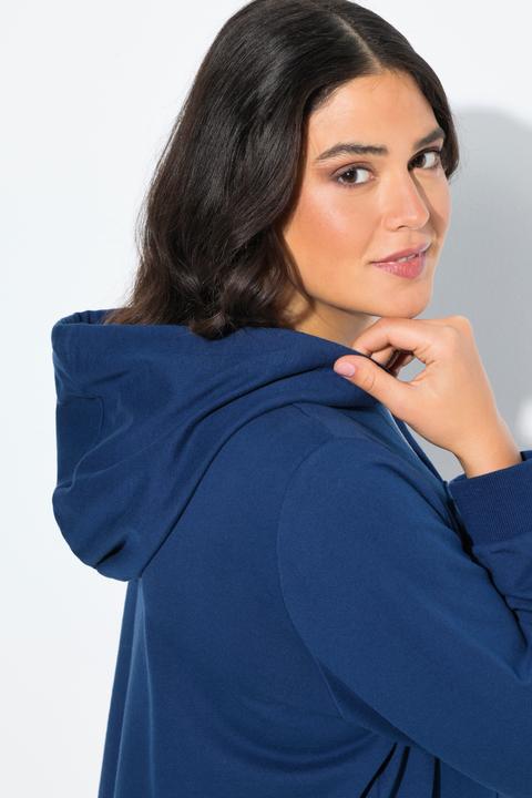 Immagine prodotto Ulla Popken Maglia con applicazione floreale, cappuccio e maniche lunghe (42, 44)