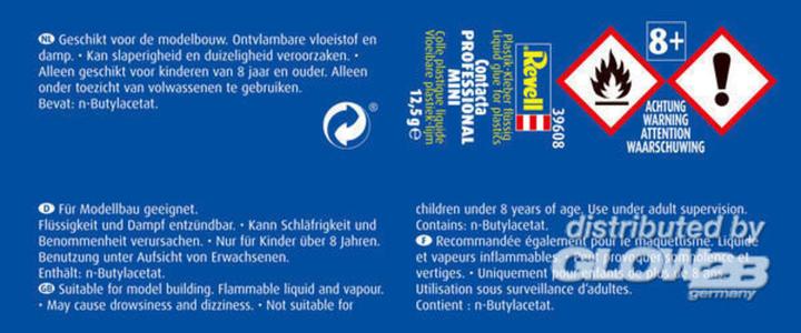 Label énergétique Revell Contacta (20 g, 12.50 ml)