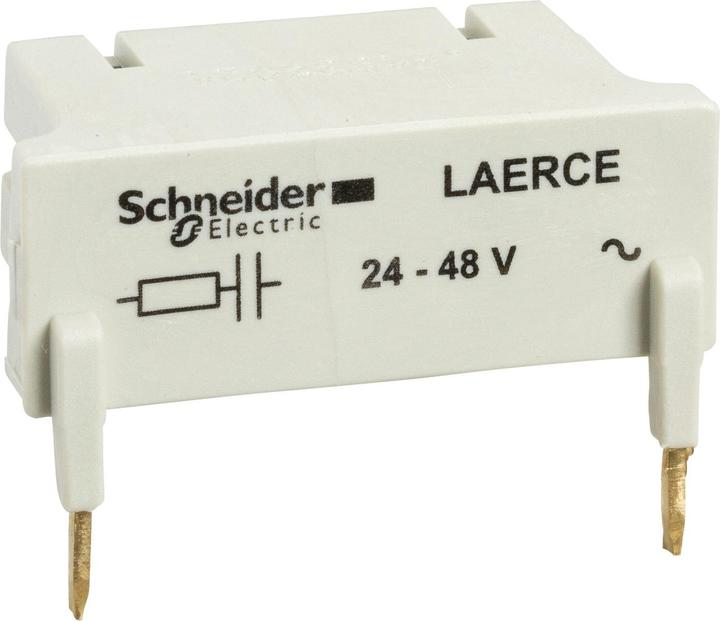 Actual product image Schneider Easy TeSys RC circuit module BLOCK 24-48 VAC LAERCE