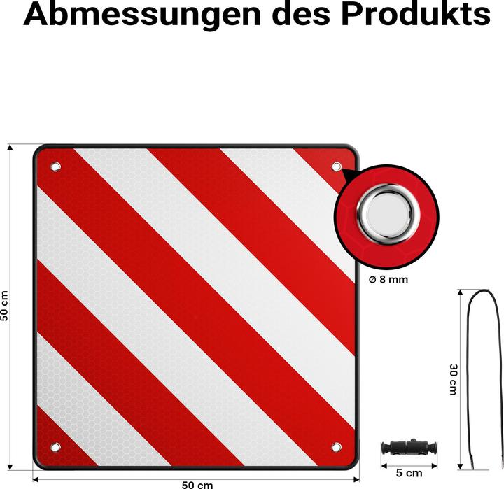 Produktbild Wiltec Warntafel