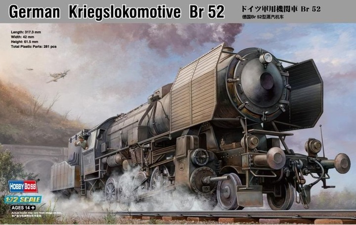 Produktbild Hobby Boss German Kriegslokomotive BR-52