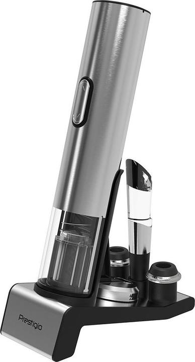 Actual product image Prestigio Garda electric wine opener set (Electric corkscrew)