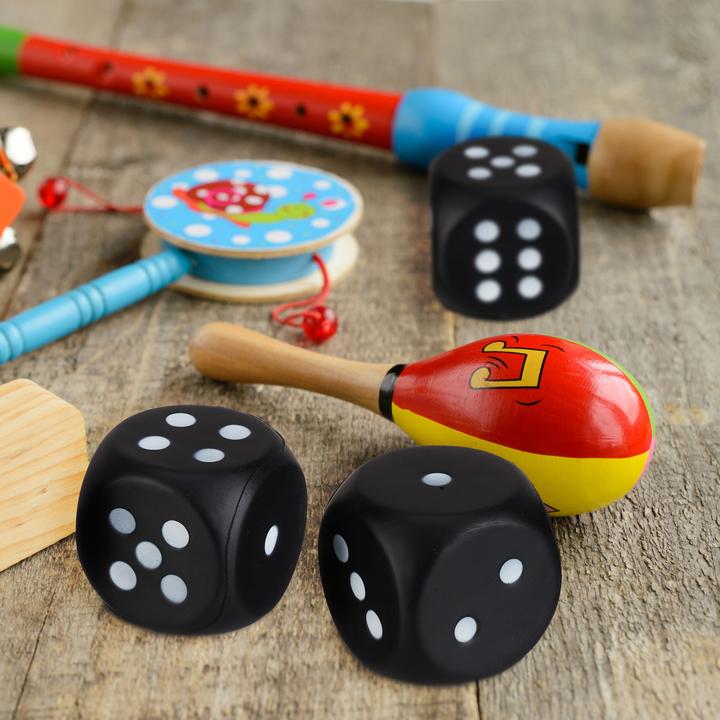 Actual product image Relaxdays 6x Foam Dices