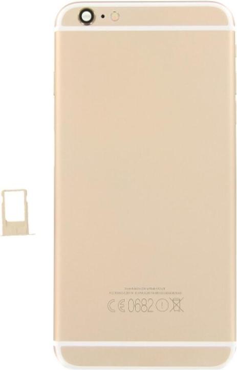 Actual product image OEM Replacement iPhone 6 Plus Back Complete Set Gold (Apple iPhone 6 Plus)