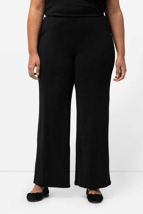 Produktbild Ulla Popken Hose, Jersey, weites Bein, Elastikbund (54, 56)