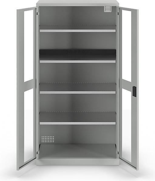 Produktbild Lista Akku-Ladeschrank mit Sichtfenstertüren (100 cm, 195 cm)