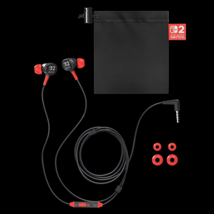 Produktbild PowerA NSW2 Headset wired Earbuds black (Kabelgebunden)